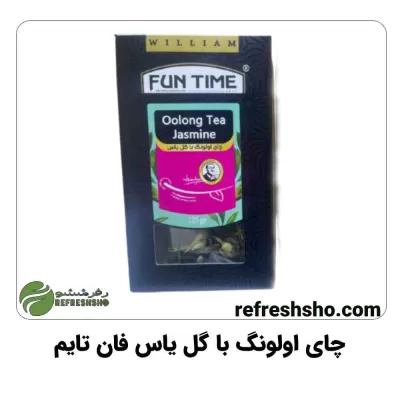 چای اولونگ با گل یاس فان تایم